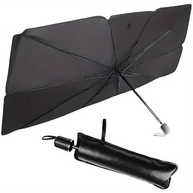 Portable Car Screen Sun Heat Protection - مظلة السيارة القابلة للطي